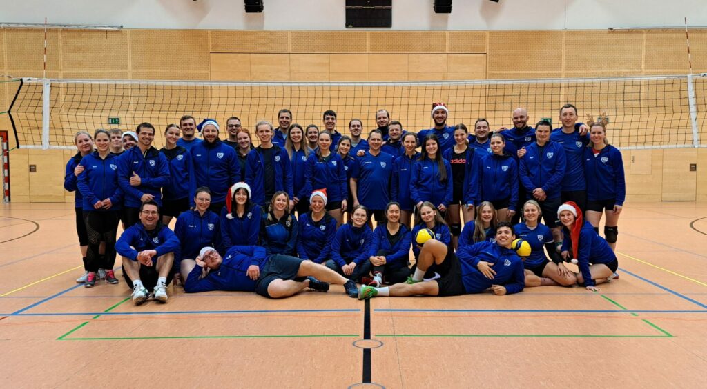 Mitglieder der Sektion Volleyball